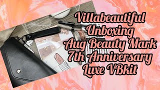 VILLABEAUTIFUL | UNBOXING | AUG BEAUTY MARK 7th ANNIV. LUXE VBKIT