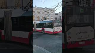 DPMB Solaris Trollino 18 | Linka 33 | Hlavní Nádraží, Brno | #bus #travel #transport #czech #brno