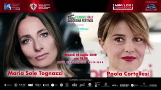 Webinar Paola Cortellesi - Maria Sole Tognazzi