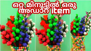 How to make paper flowers|DIY paper flowers|tissue paper flowers|best out of waste|papercraft |ep-31