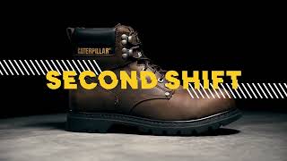 CAT Second Shift Steel-Toe Work Boots | Blain's Farm & Fleet