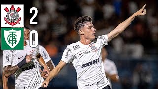 Corinthians 2 x 0 América MG ( Melhores Momentos Copinha 2024 )