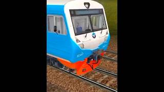 Электричка Эд4м-0417 кжд в игре Trainz android.