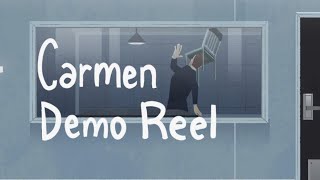 Carmen Sandiego Rough Animation Demo Reel