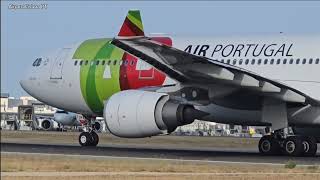 Airbus A330-202 Air Portugal (decolagem) ✈️