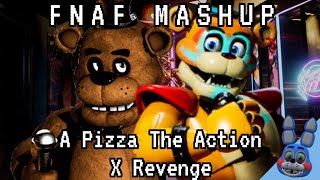 FNAF MASHUP | A Pizza The Action X Revenge | The Stupendium, Reyzon & ZombieWarsSME | Endo Bonnie