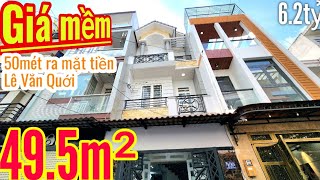 "Bên Trong" Căn nhà 4 TẦNG Mặt Tiền hẻm 6.2m Lê Văn Quới Bình Tân (giáp Đầm Sen) có gì??