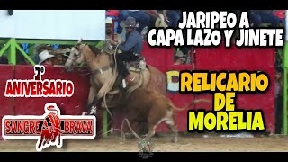 Jaripeo De Aniversario De La  Empresa Sangre Brava La Marea Roja En El Relicario De Morelia