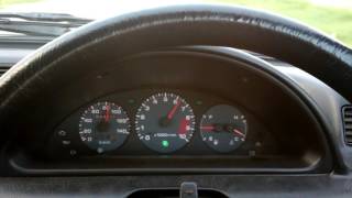 100% stock L200S Daihatsu Mira TR-XX 5MT 0-100kph