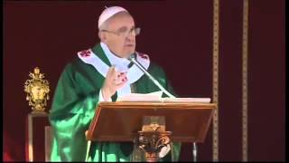 Papa Francesco, Omelia nella giornata mariana del 13 ottobre 2013