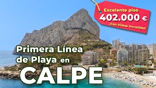 🏖️ Descubre este Impresionante Piso en Primera Línea de Playa en Calpe