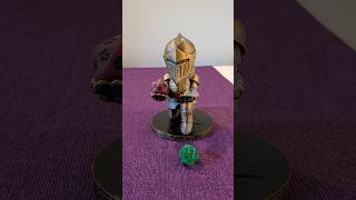 3D Printed Knight Dice Holder #3dprinting #3dprintinglife #dnddice #diceholder