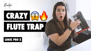 I made a *crazy FLUTE TRAP BEAT - [Logic Pro X]