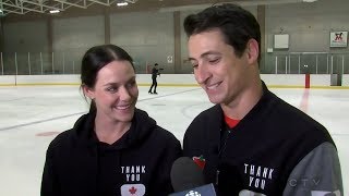 TTYCT 2018 Tessa Virtue and Scott Moir talk about upcoming Tour