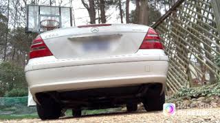 Nasty Cold Start | Mercedes e500 muffler delete