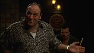 The Sopranos S02E01 - Silvio Dante making the whole crew laugh