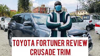 Toyota Fortuner: Crusade Trim 2016 Review