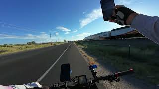 Chasing the Rail Runner on an E-Bike #ebike #newmexico