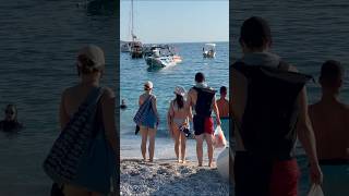 🇬🇷Summer Holiday Greece Kalamaki Beach -Beautiful Day💦 #beach #greecebeach