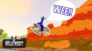 10 Different Ways To Fall Off A Horse🐴| Roblox The Wild West