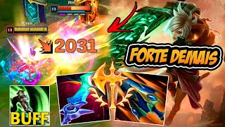 O BUFF BIZARRO QUE FEZ A RIVEN FICAR FORTE DEMAIS (riot errou feio) - LEAGUE OF LEGENDS