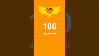 day 100 streak on @duolingo #duolingo #100thstreak