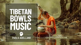 Tibetan Singing Bowls and Nature River Sounds