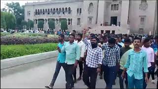 Osmania unversity lo DSC(TRT) Abhyardhulu!