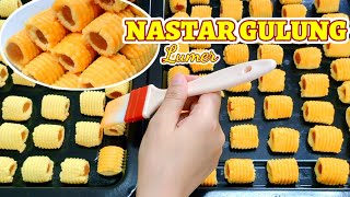 NASTAR GULUNG TANPA MIXER - Enak Dan Lumer di Mulut  || Kue LEBARAN