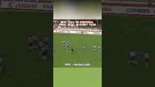 The Best Taça de Portugal Final Goal In Every Year 1990-1999 (Part 2)