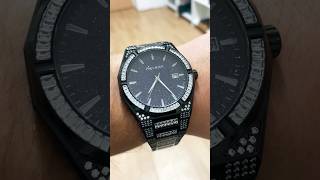 Men's black Paul Rich watch Iced Star Dust II - Black 43MM Automatic