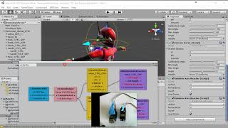 WIP Controlling robot servos with Unity and Arduino