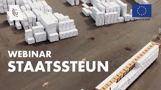 Webinar - Staatssteun