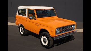 1974 Ford Bronco warm startup