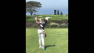 Tommy Fleetwood　Swing SLOWMOTION  トミー・フリートウッド　スイング　スローモーション　#shorts #golf #シャローイング