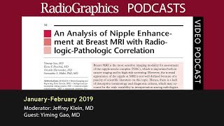 An Analysis of Nipple Enhancement at Breast MRI with Radiologic-Pathologic Correlation