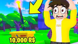 KUPIŁEM NAJLEPSZY MIECZ ZA 10,000 ROBUX! *MEGA* | SWORD SIMULATOR ROBLOX