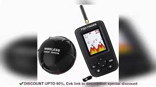 ✔️Wireless Sonar Fishing Alert Fish Finder Underwater Echo Sounder Fishi