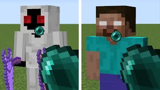 herobrine vs golem armywhat`s inside all creepypasta mobs in minecraft