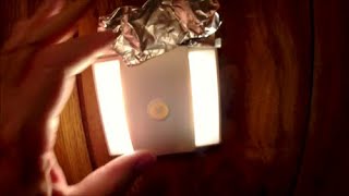 Review of a Sylvania motion detection night light.