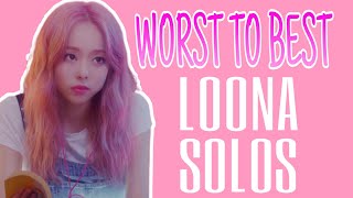 WORST TO BEST: LOONA SOLOS