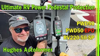 ULTIMATE RV SURGE PROTECTION Electrical Management System & Hughes Autoformer Voltage Boosting-EP277