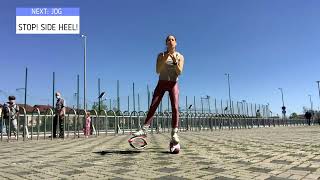 20 min cardio workout - Kangoo Jumps - with trainer Ildiko Marica