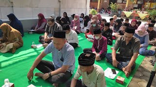 Istigoshah dan do'a bersama persiapan Ujian Sekolah siswa kelas 6 SD Negeri Pagu 2