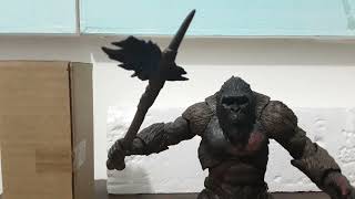 part 1 and part 2 of kong vs atlas (short stop motion)