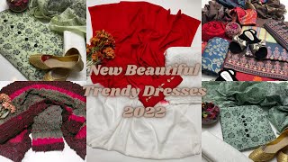 New Lawn Suits Designs 2022 || Summer Casual Wear Dresses Designs || Affordable Shopping In Pakistan