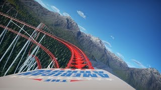 Planet Coaster: Brutal Drop RollerCoaster POV