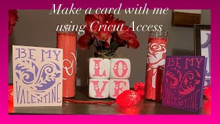 How To Make A Card Using Cricut Design Space For Beginners! | Joy, Maker Explore Air 2 Machines!