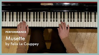 Musette - Le Couppey (page 62, Literature for the Piano Book 1)