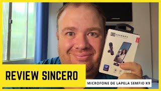 Impressionante, Review Sincero do Microfone de lapela sem fio K9